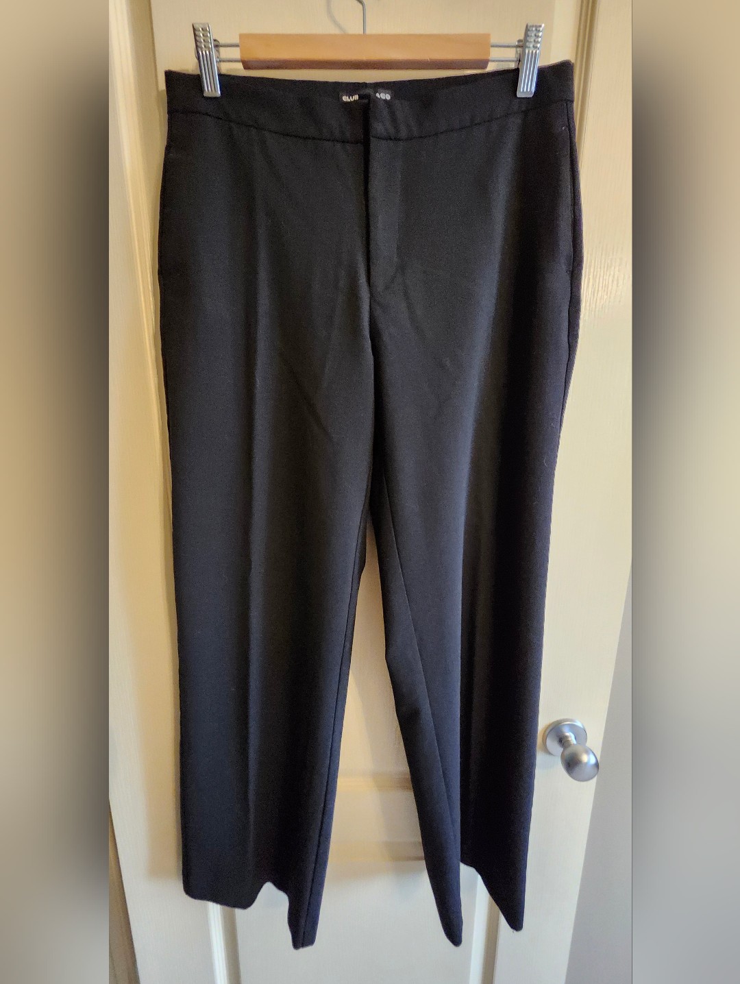Club Monaco Black Wool Blend Women's Dress Pant Trousers. Size 12.